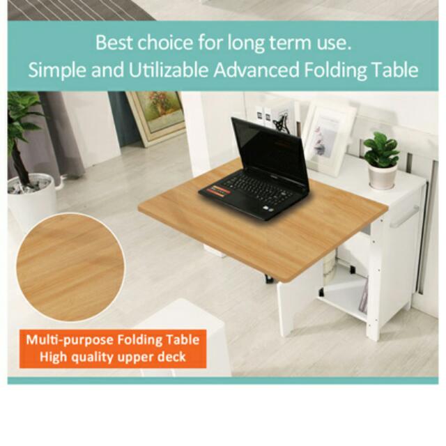 Korean Folding Table Furniture Tables Chairs On Carousell