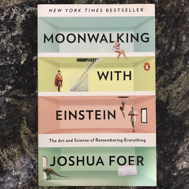 Moonwalking With Einstein By Joshua Foer Books Stationery