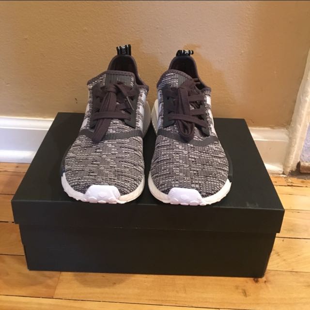 Adidas NMD R1 Women s Glitch Midnight Grey US 7 Women s Fashion Footwear Sneakers on Carousell