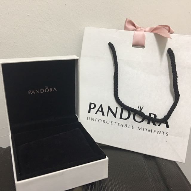 Pandora bracelet box & bag (I have 2 bags) Also have... - Depop