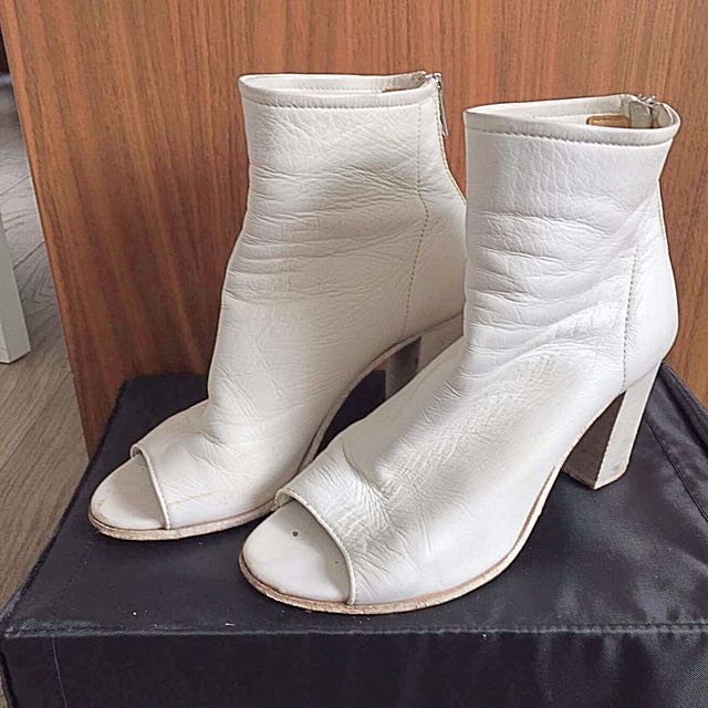 white ankle boots australia