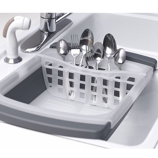 Prepworks By Progressive Collapsible Over The Sink Dish Drainer