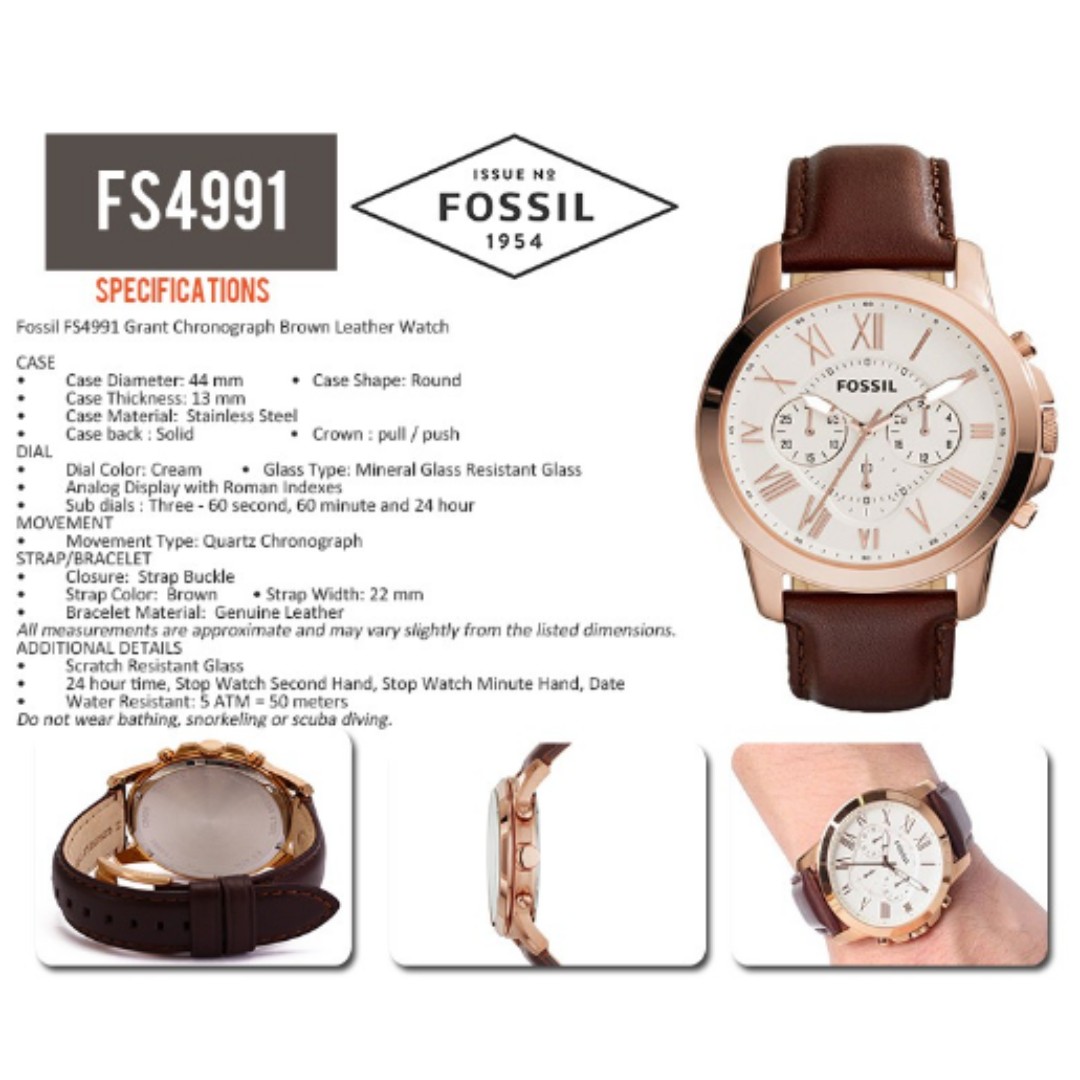 fossil watch fs4991