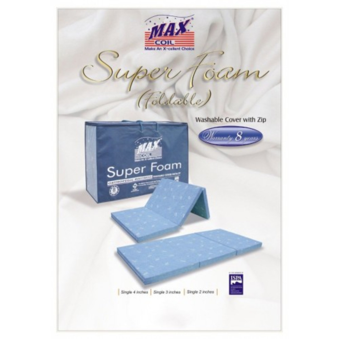 Top Selling Maxcoil Folding Mattress + same day delivery, Furniture