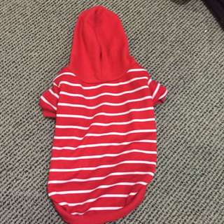Striped Dog hoodie