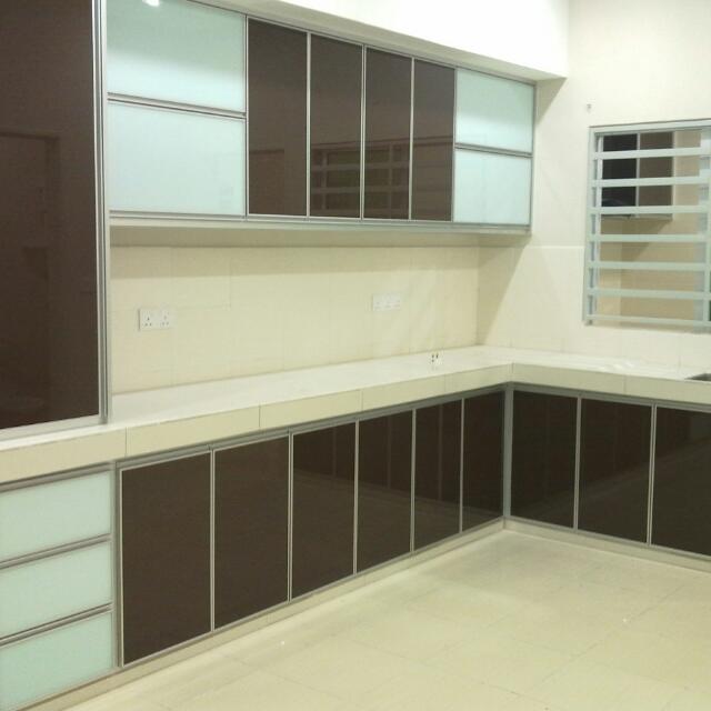 3g Door Aluminium Kitchen Cabinet Kitchen Appliances On Carousell