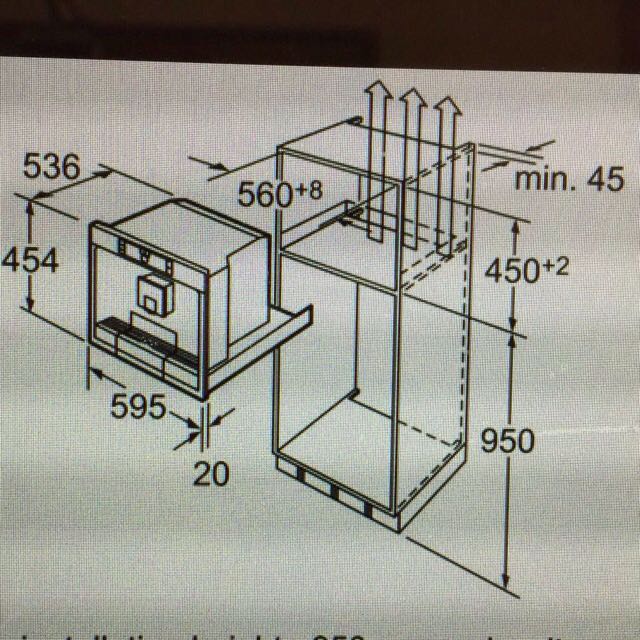 BOSCH builtin Coffee Maker, TV & Home Appliances, Kitchen Appliances