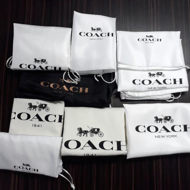 Coach Dust Bags
