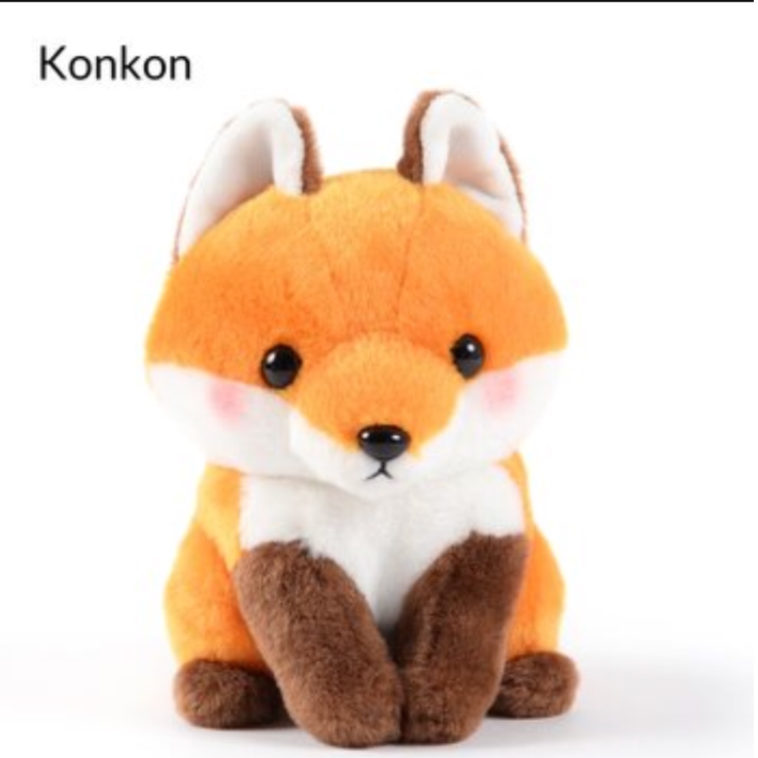 konkon fox plush