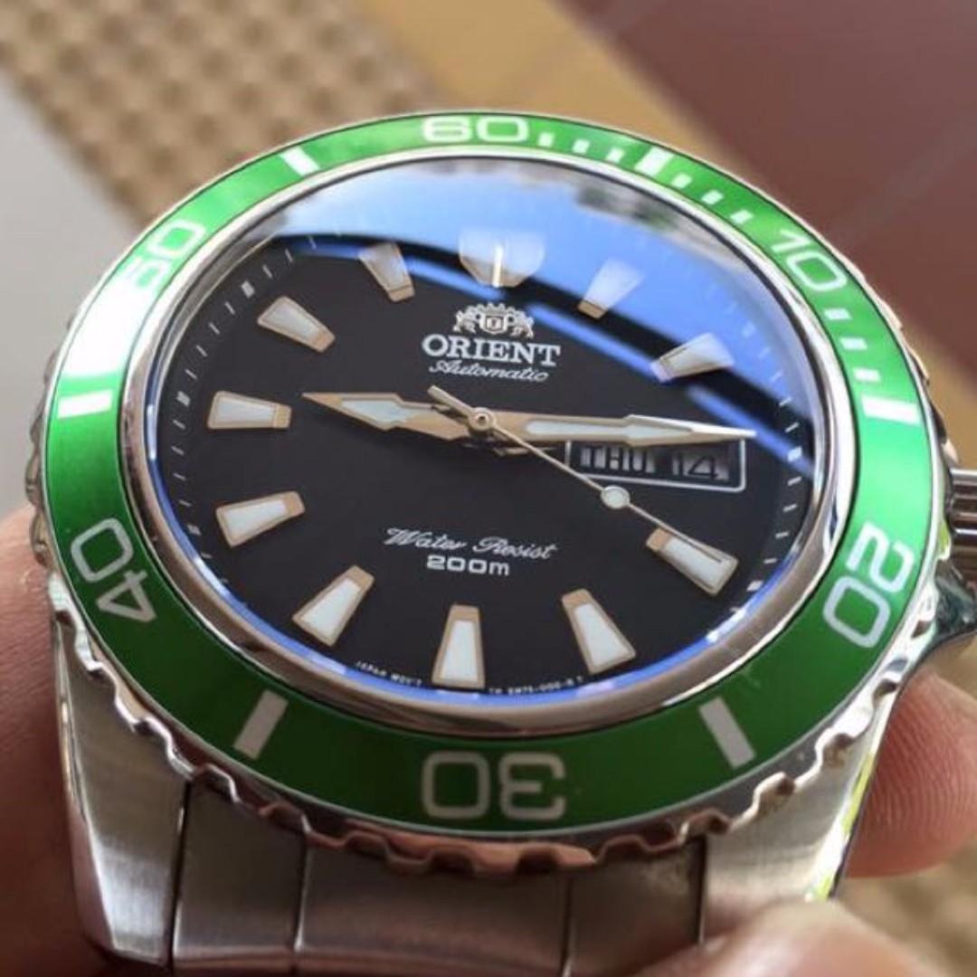 orient mako sapphire crystal