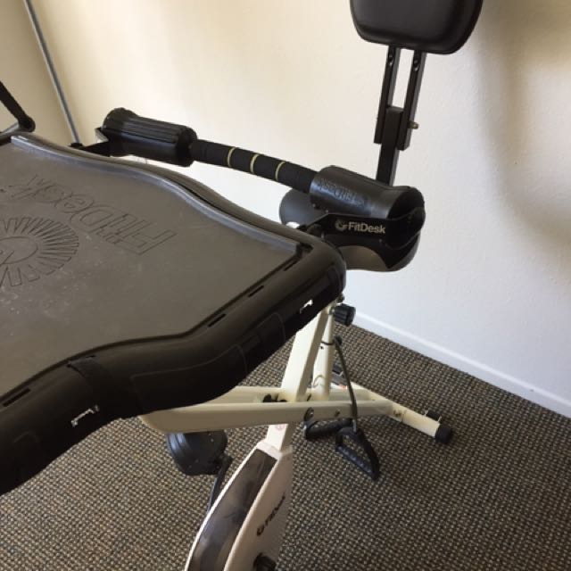 Fitdesk 2 0 Exercise Bike Sports On Carousell