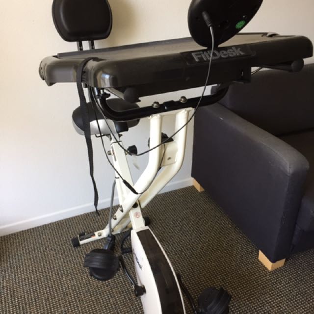 Fitdesk 2 0 Exercise Bike Sports On Carousell