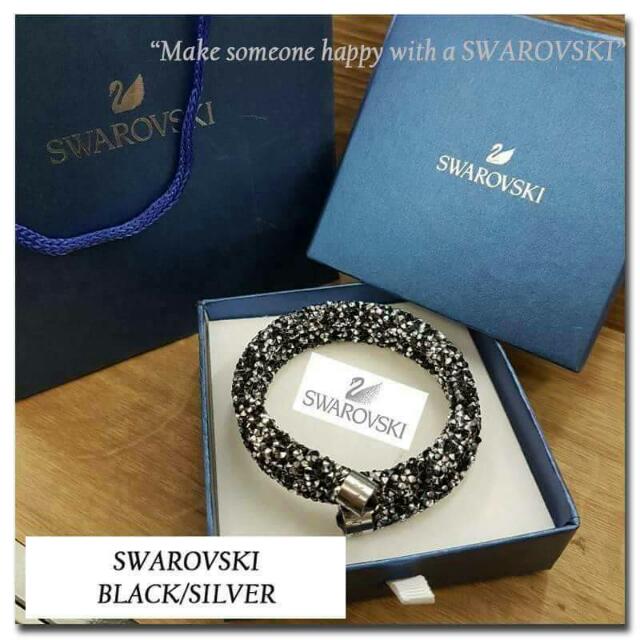 Gelang Swarovski Double Layer Women S Fashion Jewellery On