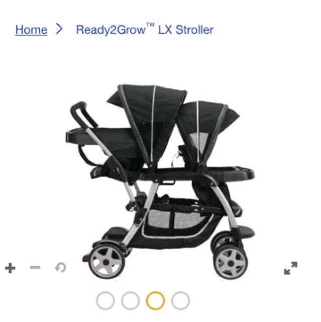 graco lx double stroller
