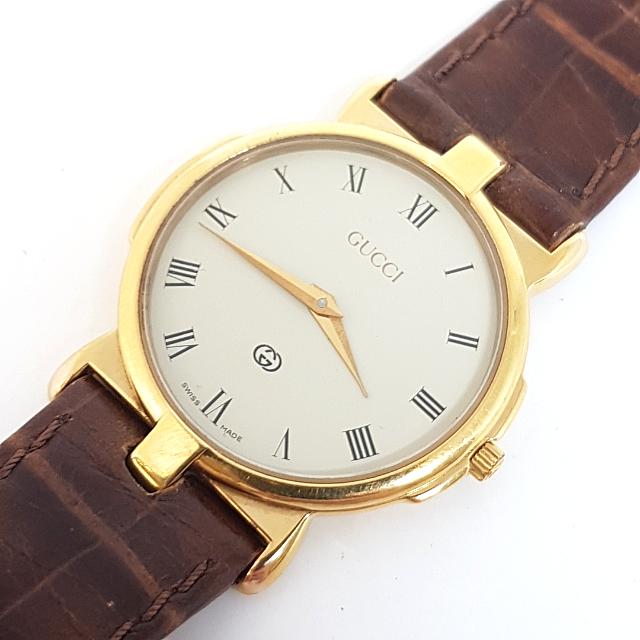 Gucci 3400M Ladies Quartz Gold Watch, Luxury, Watches on Carousell