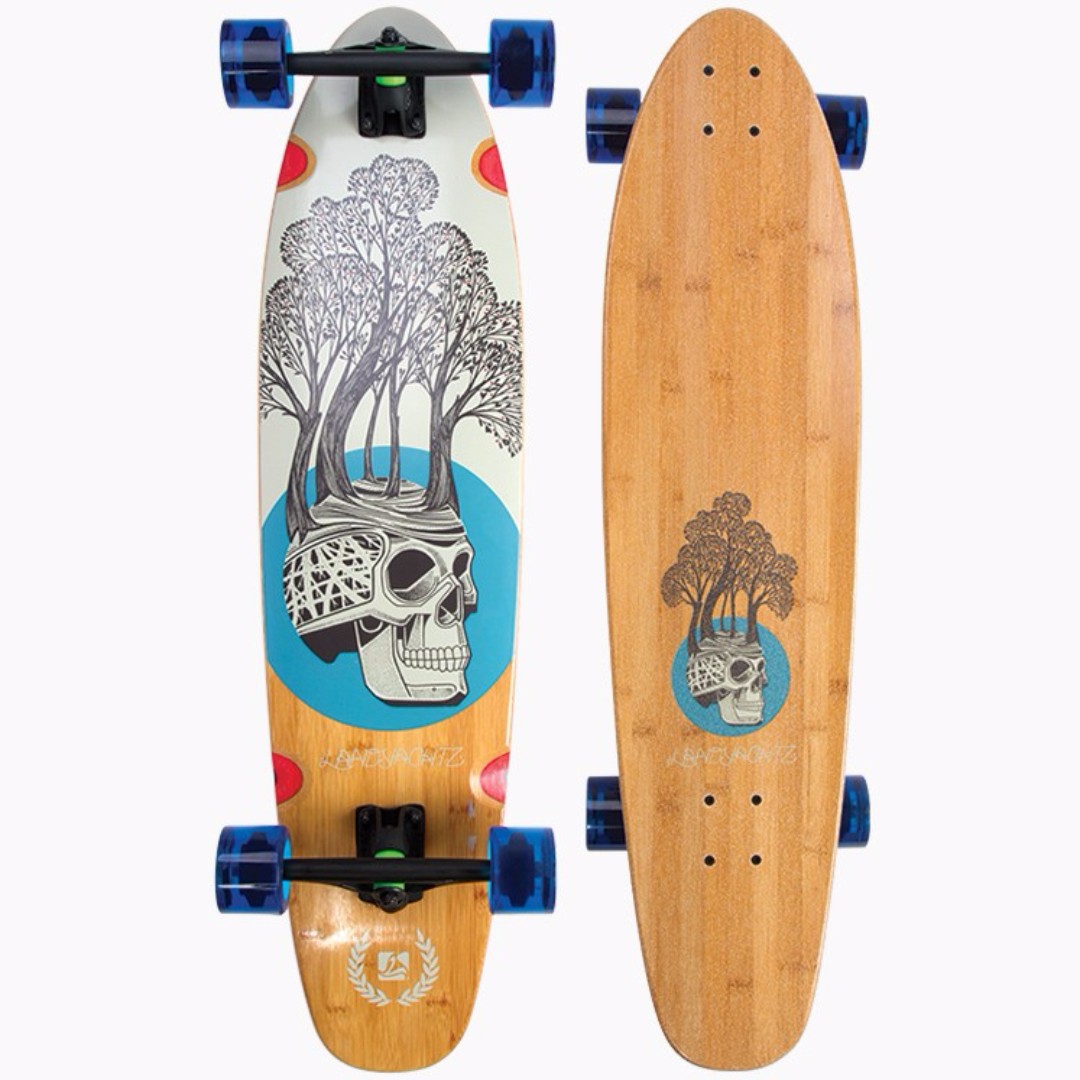Landyachtz Bamboo Ripper Geo Feather Tree Skull Bicycles Pmds Personal Mobility Devices On Carousell In the mount items category. carousell