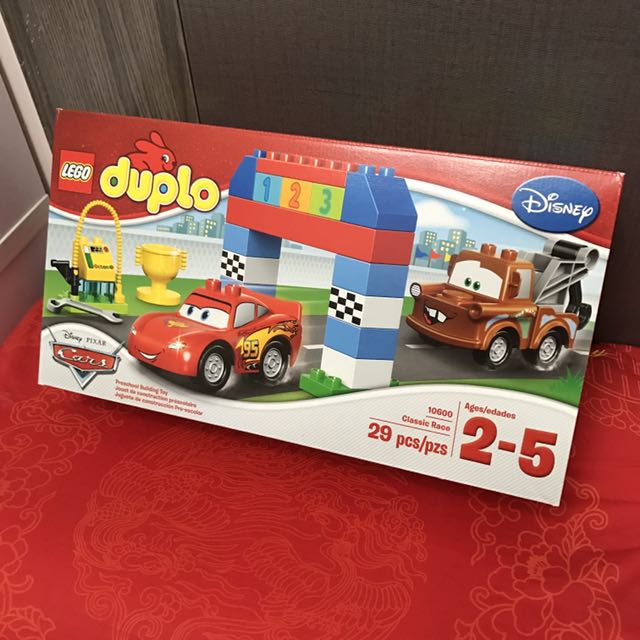 duplo race car set