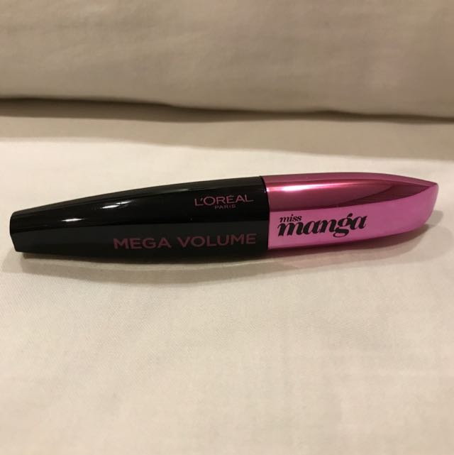 L Oreal Miss Manga Mega Volume Mascara Health Beauty Makeup On