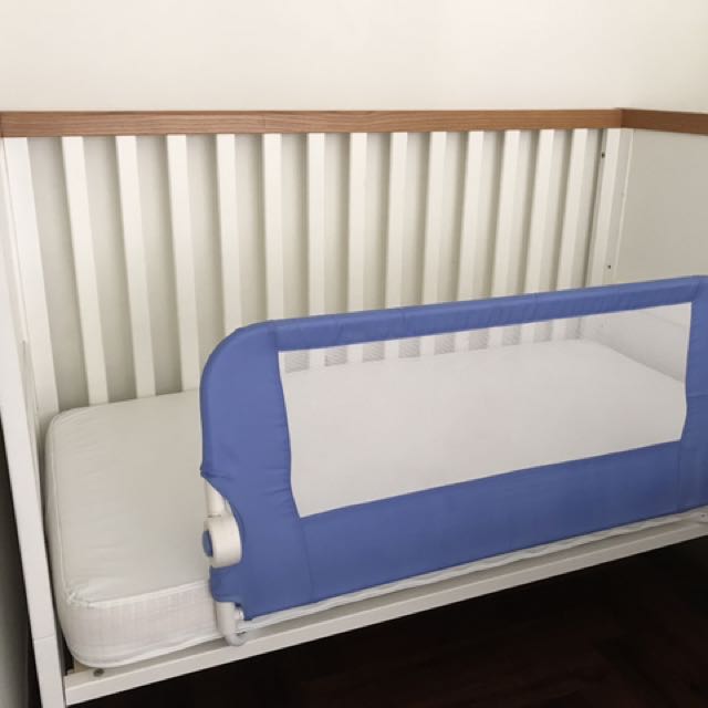 Baby Bed Guard Mothercare Lindam in blue