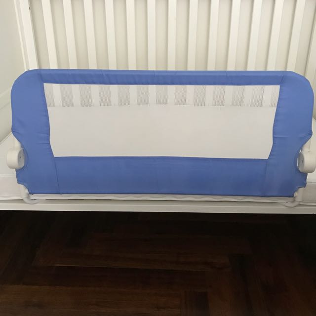 Baby Bed Guard Mothercare Lindam in blue Babies Kids Babies Kids Fashion on Carousell