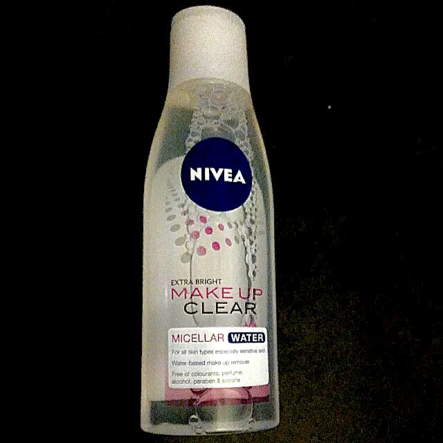 nivea makeup clear micellar water