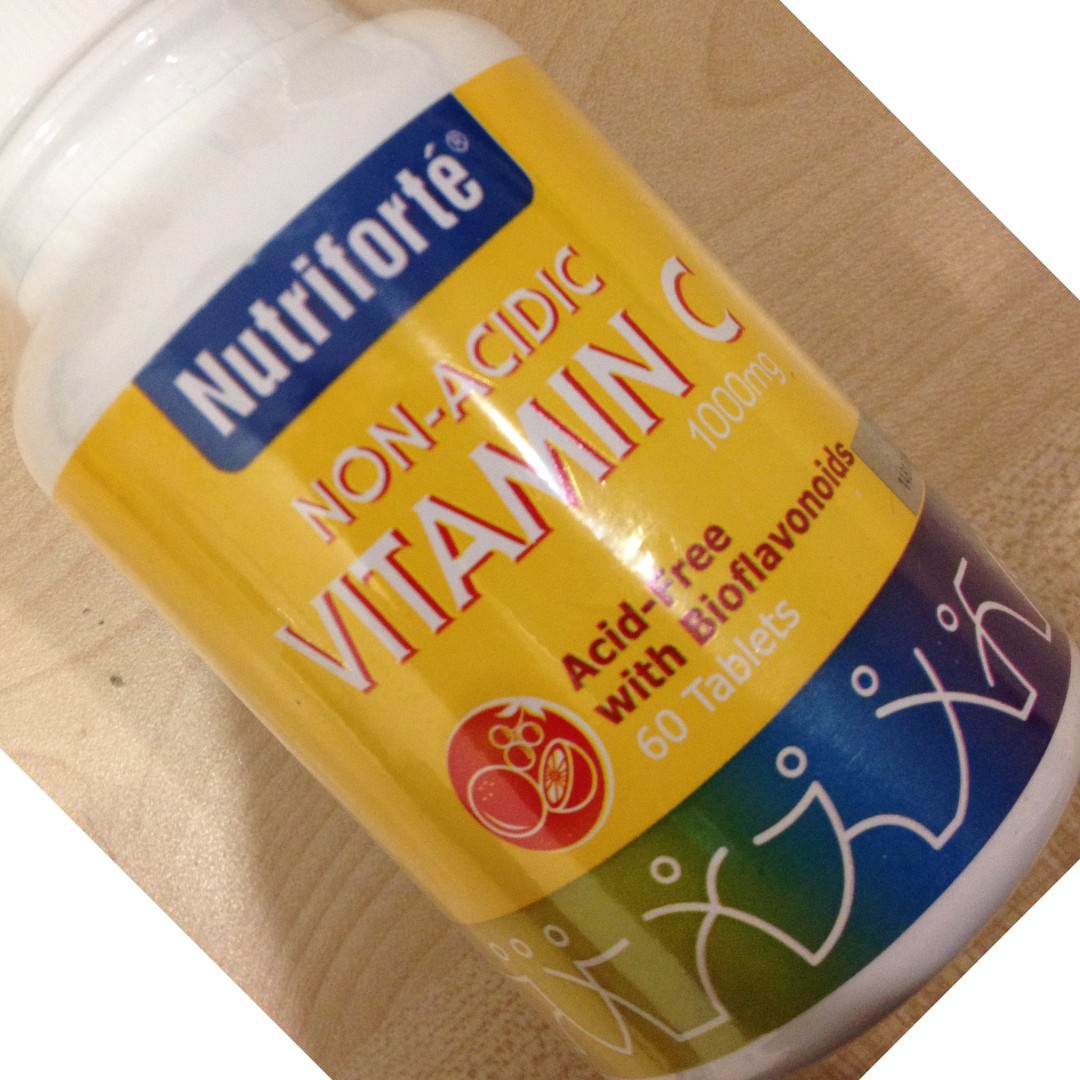 Nutriforte Vitamin C (non acidic) 1000mg 60 tablets, Health & Nutrition