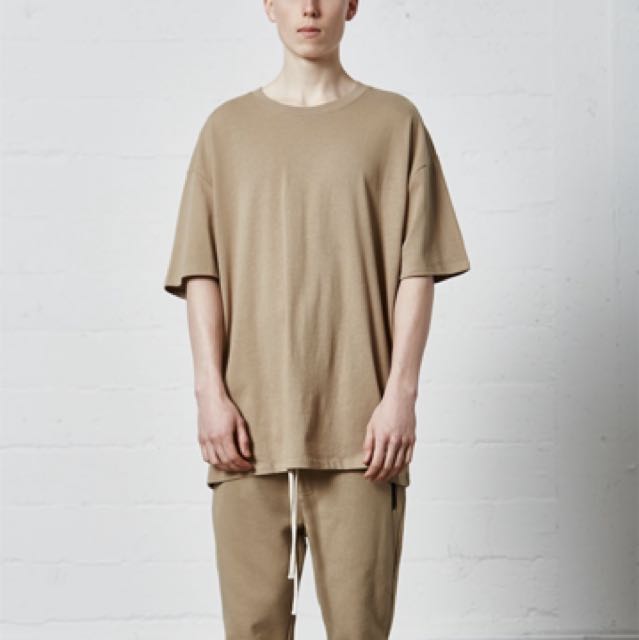 fear of god boxy tee