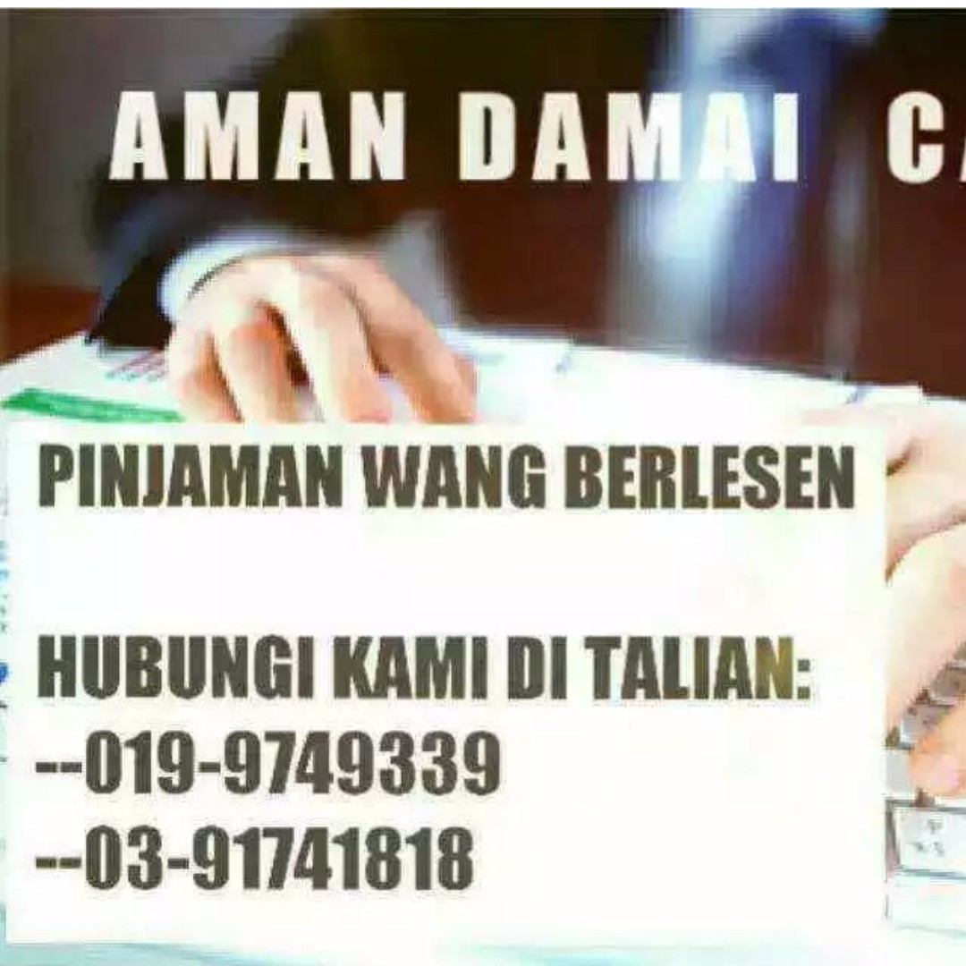 Pinjaman Wang Berlesen Area Selangor Cheras Everything Else Others On Carousell