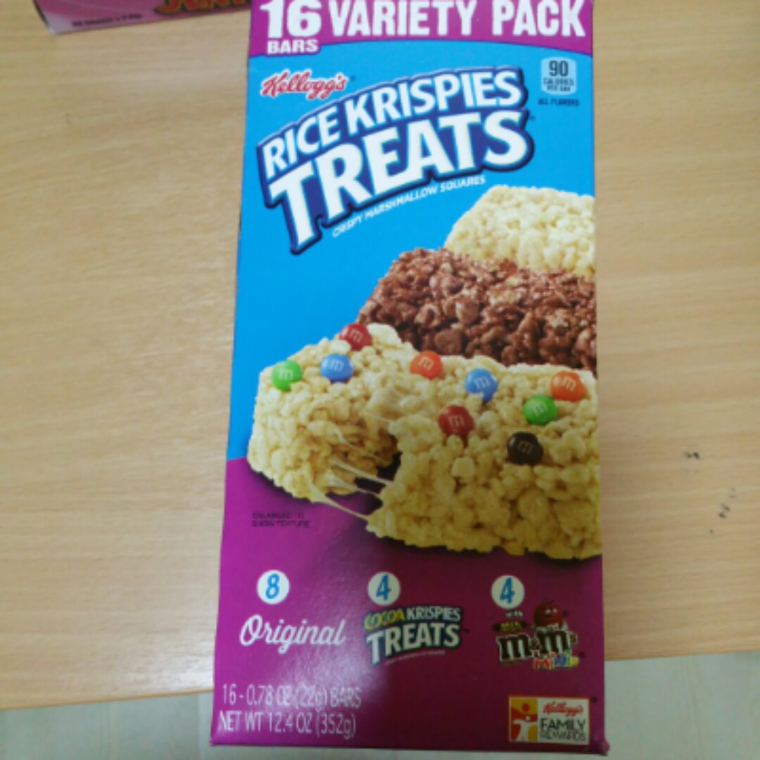 [Instock] Kellogg's Rice Krispies Treats Variety Pack 16 count, Food ...