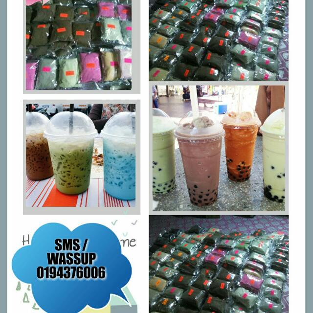 Powder Big Cup Serbuk Ice Blended Food Drinks Drinks On Carousell