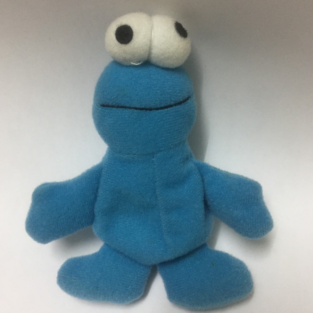 Sesame Street Beanie Babies Cookie Monster Mc Donalds, Hobbies & Toys