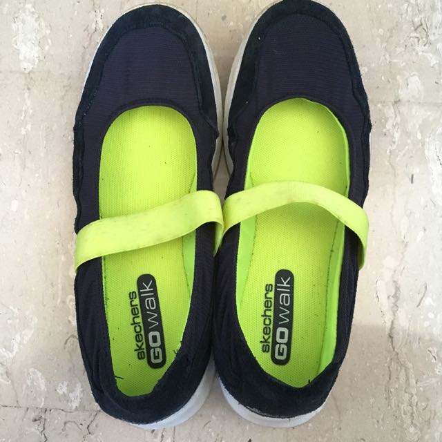 skechers slippers womens green