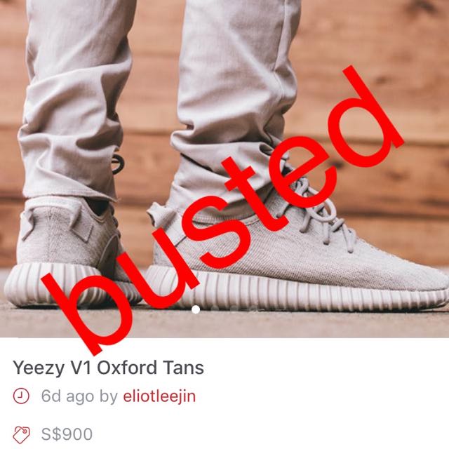 Yeezy Boost 350 V1 Oxford Tan Men S Fashion Footwear On Carousell