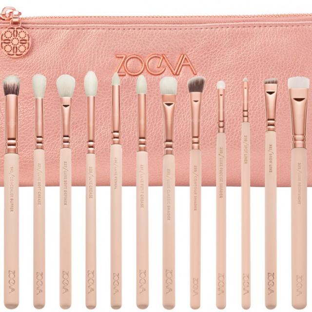 zoeva eye brush set 12pcs, Beauty & Personal Care, Face, Makeup on