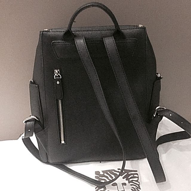 Anne Klein Tavi Medium Backpack, Black : Amazon.in: Fashion