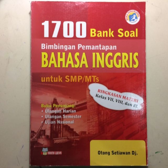 Bank soal bahasa inggris