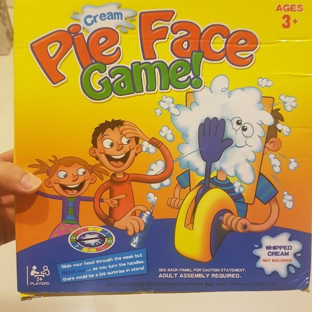 Cream Pie Face Game Hobbies Toys Toys Games on Carousell
