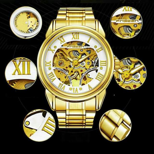 Fngeen skeleton watch online