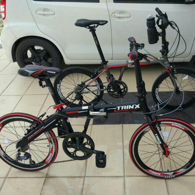folding bike trinx