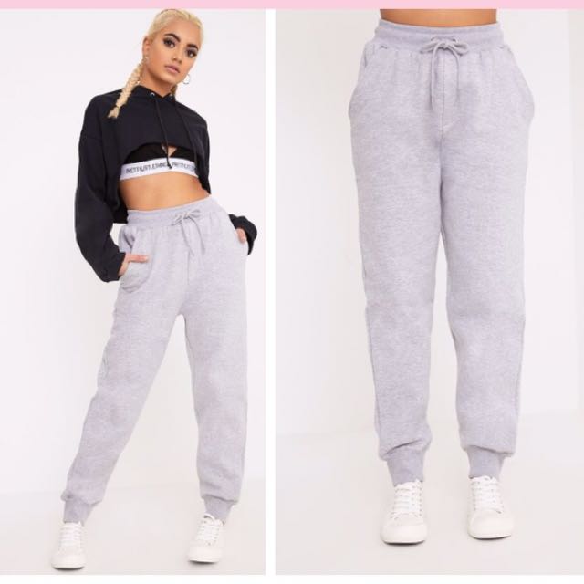 grey trackies womens