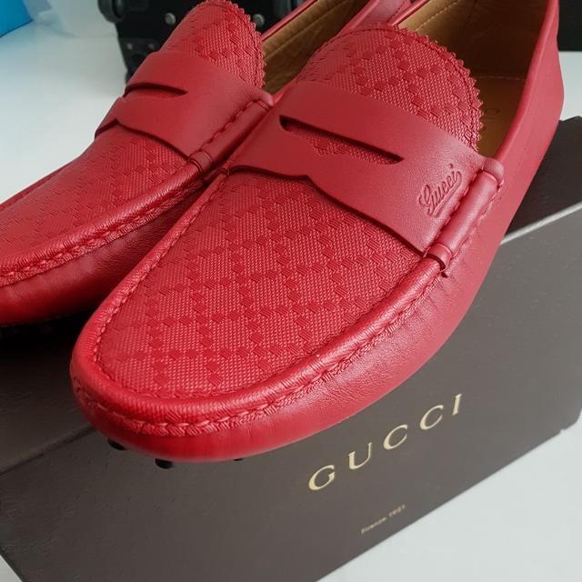 Red gucci clearance drivers