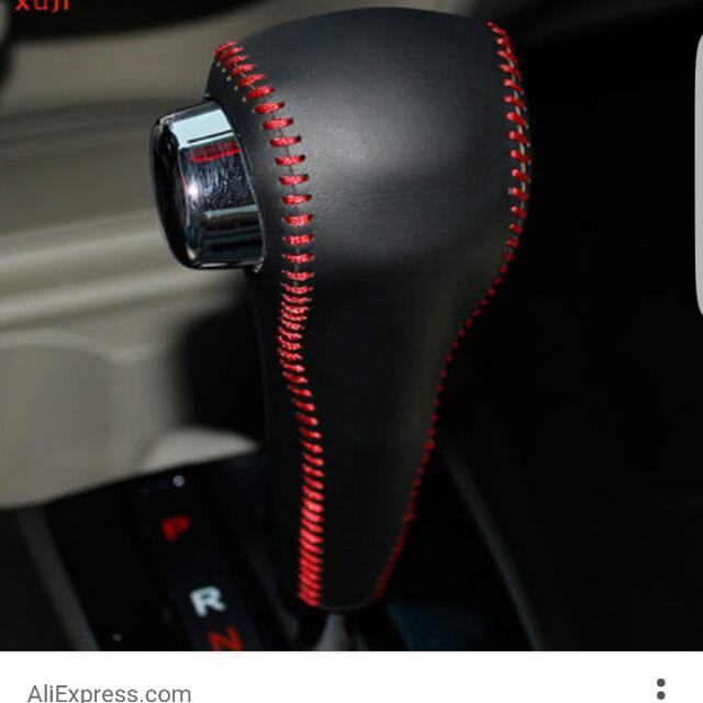 Honda Vezel Gear Knob Black Leather With Red Stitches Car Accessories On Carousell Honda Vezel Gear Knob Black Leather With Red Stitches Car Accessories On Carousell