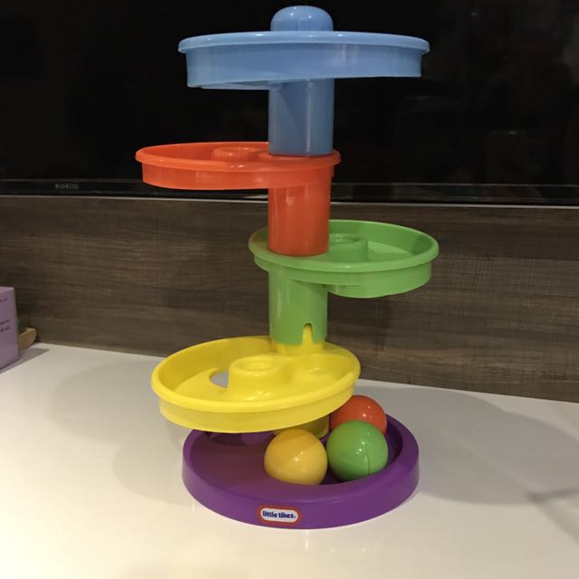 Little tikes ball drop and roll discount