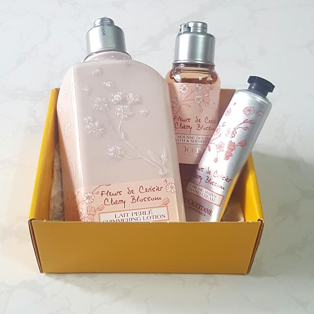 Loccitane Fleurs De Cerisier Cherry Blossom Full Size Body