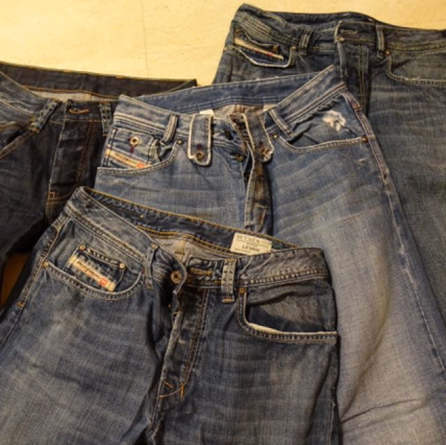 Mens diesel jeans sale sale