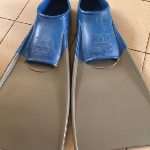 Tritan swim tech fin, Sports Equipment, Sports & Games, Water Sports on