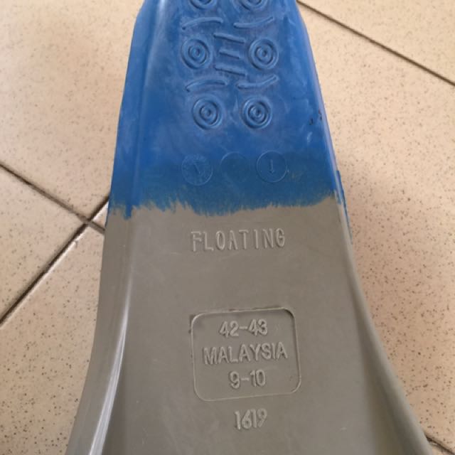 Tritan swim tech fin, Sports Equipment, Sports & Games, Water Sports on