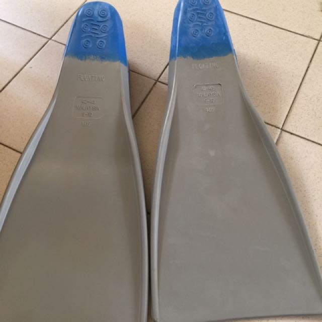 Tritan swim tech fin, Sports Equipment, Sports & Games, Water Sports on