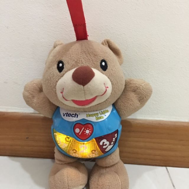 Vtech Happy Lights Bear, Hobbies & Toys, Toys & Games on Carousell
