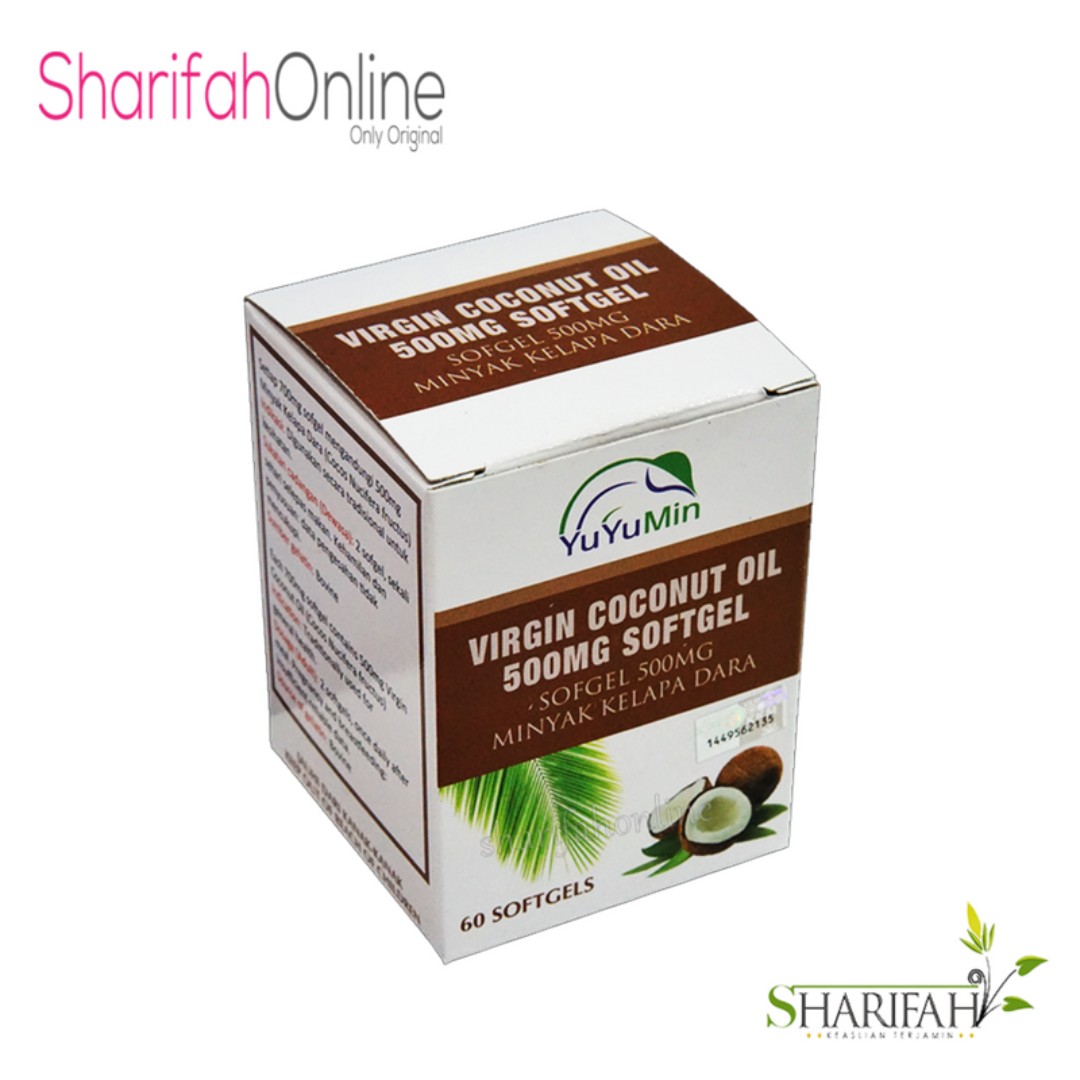 YUYUMIN VIRGIN COCONUT OIL 60BIJI